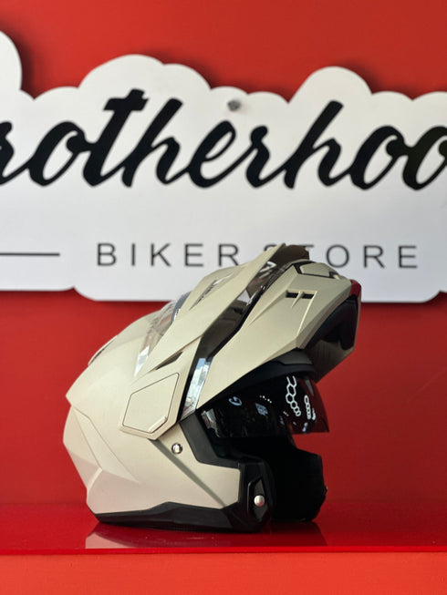 CASCO I80 SOLIDO BEIGE MATE HJC